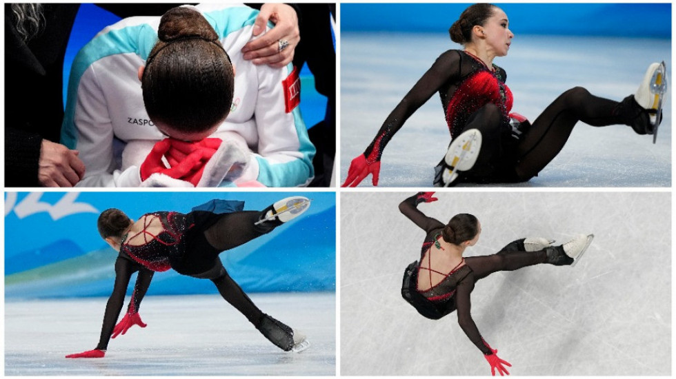 Valijeva ostala bez medalje: Ruskinja u suzama završila takmičenje