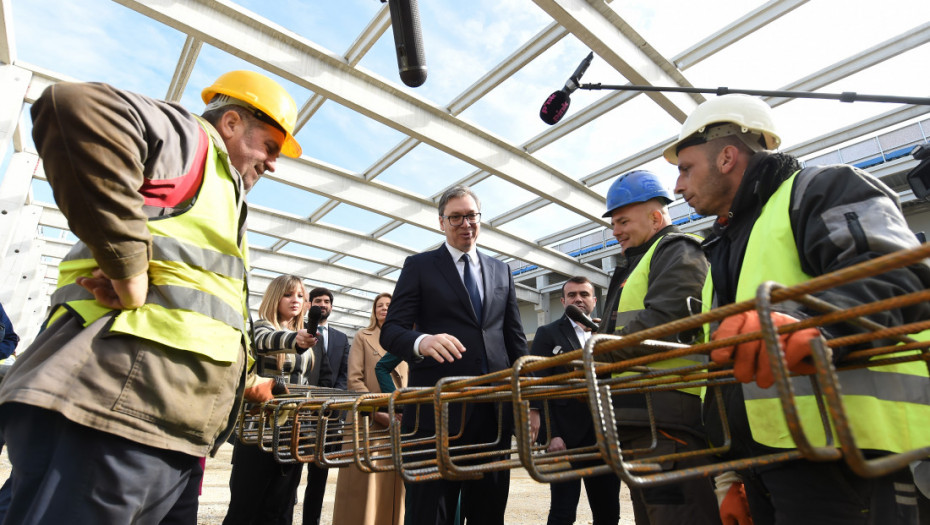 Prva faza gradnje fabrike Nestle u Surčinu, radna mesta za još 300 ljudi, Vučić: Veći srpski izvoz u Španiju i Holandiju