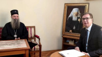 Završena sednica Saveta za nacionalnu bezbednost, Vučić kod patrijarha Porfirija,  u 18.15h se obraća javnosti
