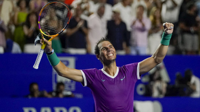 Rafael Nadal: Pobeda nad Medvedevom mi govori da stvari idu u pozitivnom smeru