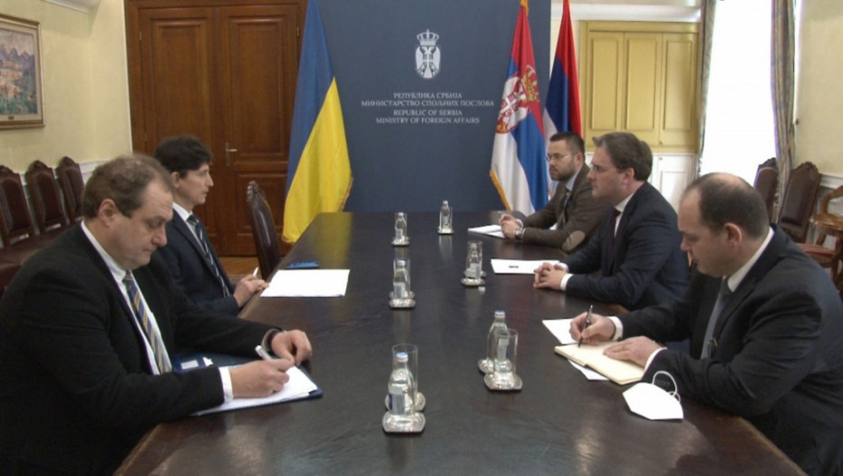Selaković upoznao ukrajinskog ambasadora sa pozicijom Srbije: Beograd spreman da uputi humanitarnu pomoć