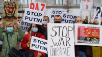 "Zaustavite rat": Protesti solidarnosti sa narodom Ukrajine širom sveta (FOTO)