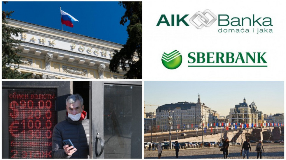 Korisnici ruske Sberbanke u Hrvatskoj i Sloveniji ograničeno do svog novca, šta je sa Srbijom - oglasili se NBS i banke