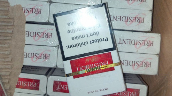 Na prelazu Reske zaplenjeno 1.060 kutija cigareta