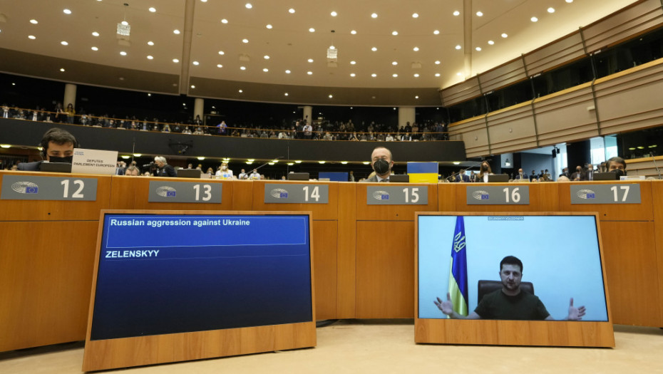 EP usvojio Rezoluciju o agresiji Rusije na Ukrajinu - žali zbog neusklađivanja Srbije sa EU sankcijama prrotiv Rusije