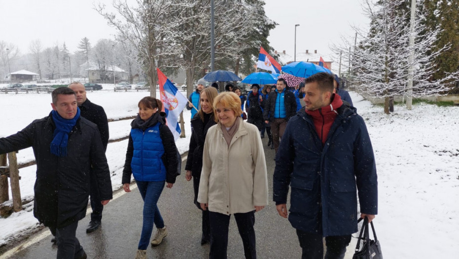 Grujičić obišla Moravički okrug, pozvala građane da daju ideje za razvoj Srbije