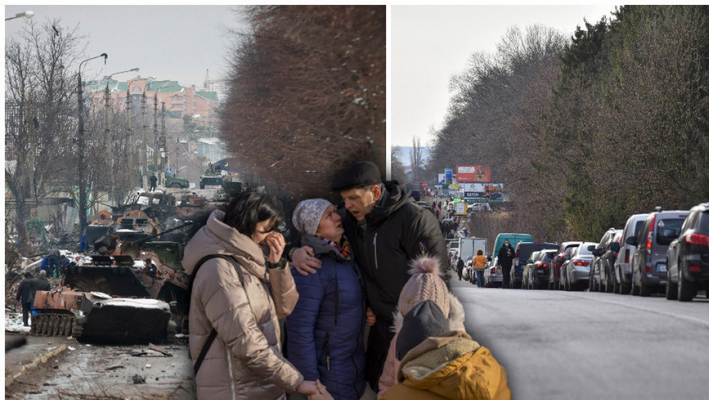 ŽESTOKE BORBE ŠIROM UKRAJINE Raketni napad kod železničke stanice u Kijevu, SAD uvode nove sankcije Rusiji