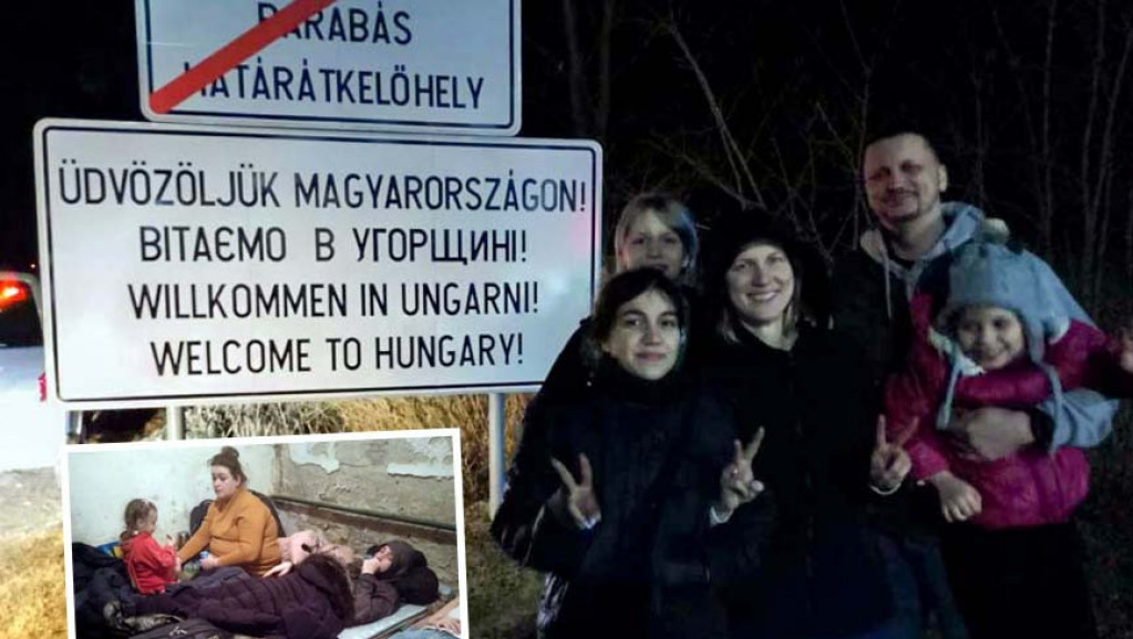 "Vozili smo bez prestanka 36 sati, morali smo da spašavamo decu": Ukrajinske izbeglice stigle u Beograd