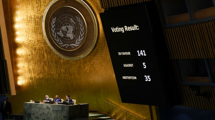 Za rezoluciju UN kojom se osuđuje Rusija glasala je 141 država - ko je bio protiv, a ko uzdržan?