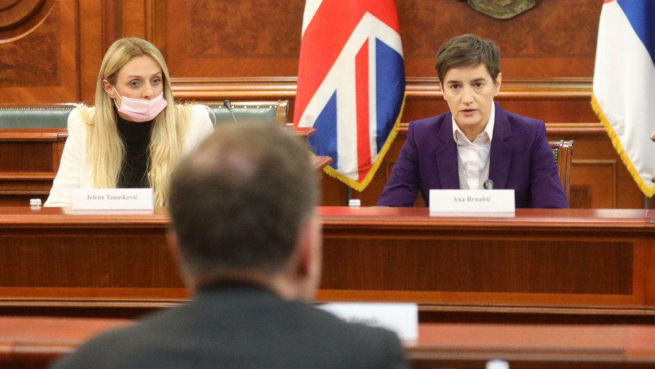 Brnabić i britanski ministar o sprovođenju Zelene agende u Srbiji i saradnji u oblasti energetike