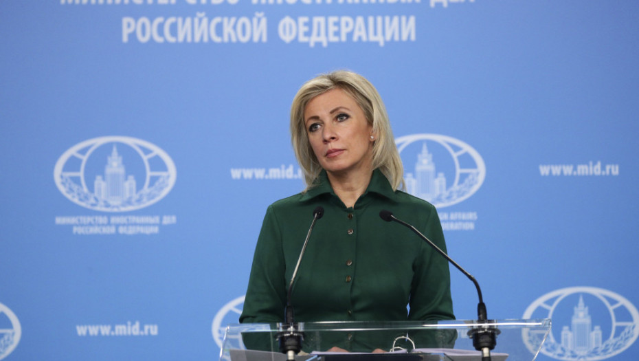 Zaharova reagovala na izjavu Tras o "pogubnom uticaju Rusije na Balkan"