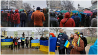 Skupovi podrške Ukrajini u Beogradu i Novom Sadu, na Trgu republike zapaljen pasoš Rusije