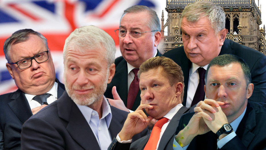Britanija zamrzla imovinu Abramoviču i Deripaski - sankcije i za još pet najbogatijih Rusa
