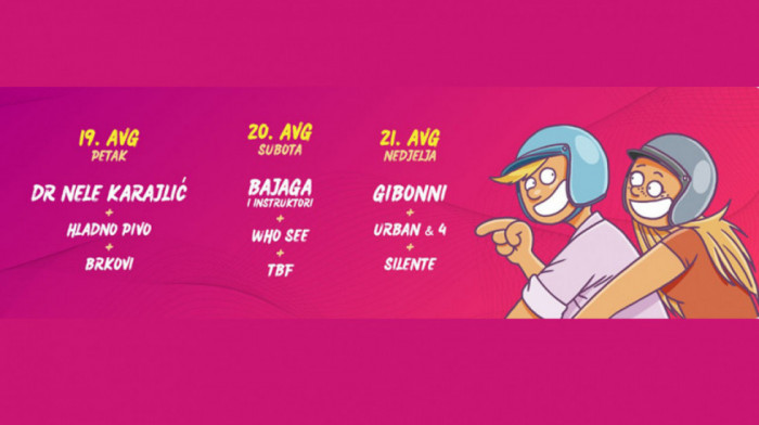 Novi muzički festival HYPE ovog leta u Herceg Novom: Džiboni, Bajaga, Damir Urban, Nele Karajlić...