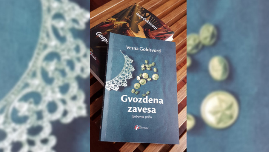 Književnica Vesna Goldsvorti dobitnica nagrade "Momo Kapor" za roman "Gvozdena zavesa"