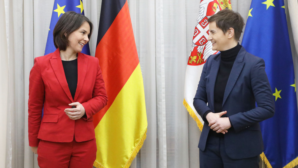 Brnabić i Berbok nakon sastanka: Nemačka jedan od ključnih spoljnopolitičkih partnera Srbije