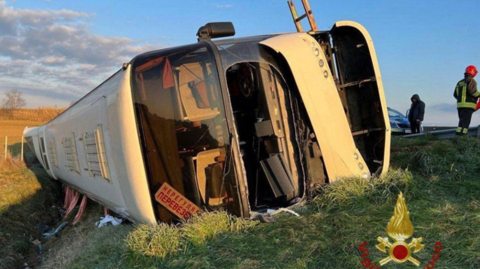U Italiji se prevrnuo autobus sa 50 putnika iz Ukrajine - jedna osoba poginula