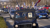 Vožnja podrške Rusiji beogradskim ulicama