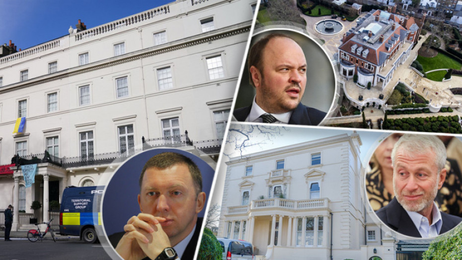 Na meti sankcija vlasnici najluksuznijih vila u Londonu: Ko su bogati Rusi koji imaju nekretnine u "Moskvi na Temzi"