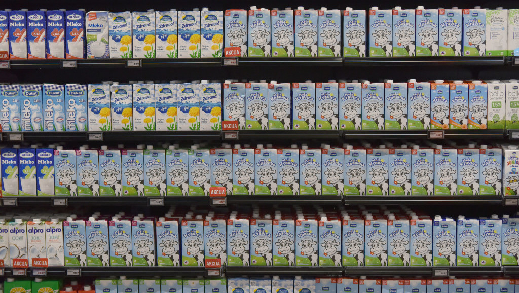 Za godinu dana najviše poskupelo pasterizovano mleko i to za 59 odsto