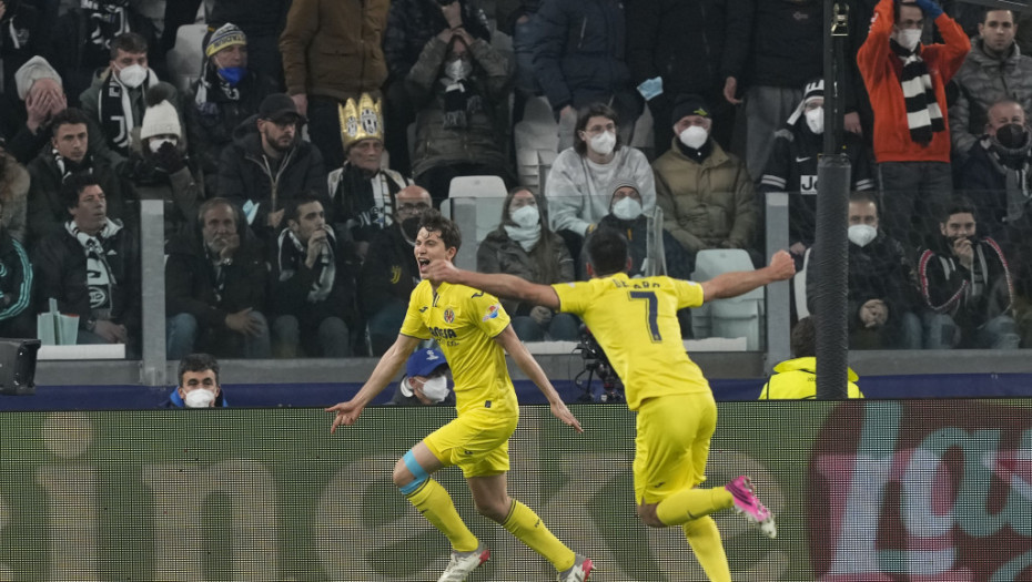 Viljareal eliminisao Juventus: ''Žuta podmornica'' u četvrtfinalu Lige šampiona