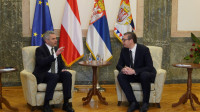 Vučić sa Nehamerom: Cenimo angažovanje Austrije za proširenje EU i podršku evropskom putu Srbije