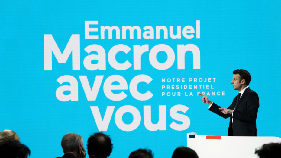 Istraživanje javnog mnjenja u Francuskoj: Makron pobeđuje s 56 odsto glasova u drugom krugu predsedničkih izbora