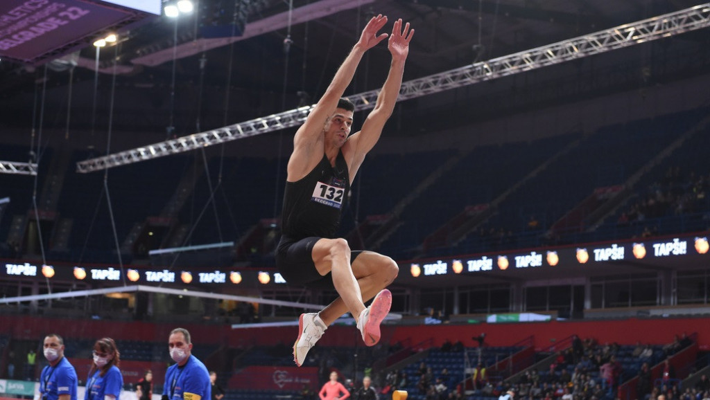 Lazar Anić osmi na svetu: Srpski atletičar skočio 7,92 metara