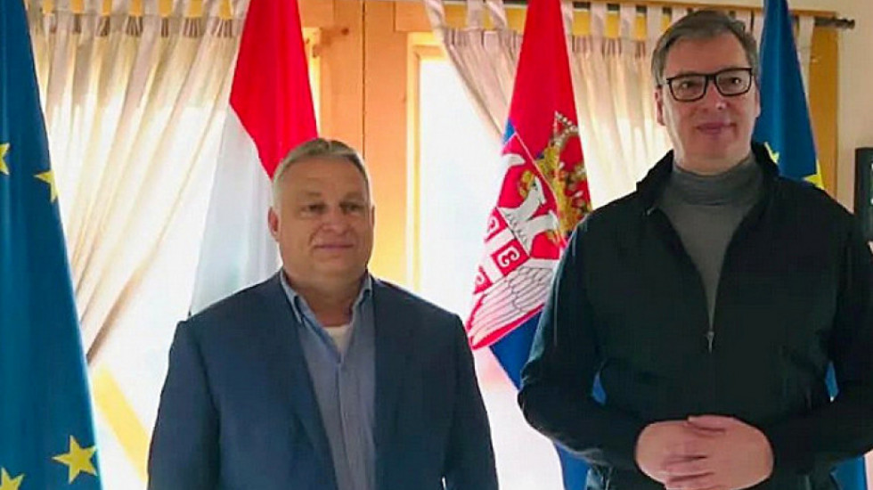 Vučić i Orban na zajedničkom doručku pre puštanja deonice pruge