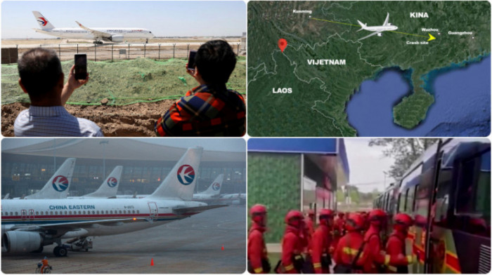 Kina u šoku nakon pada boinga 737: Vertikalno ponirao sa 8.870 metara visine i pao u roku od tri minuta