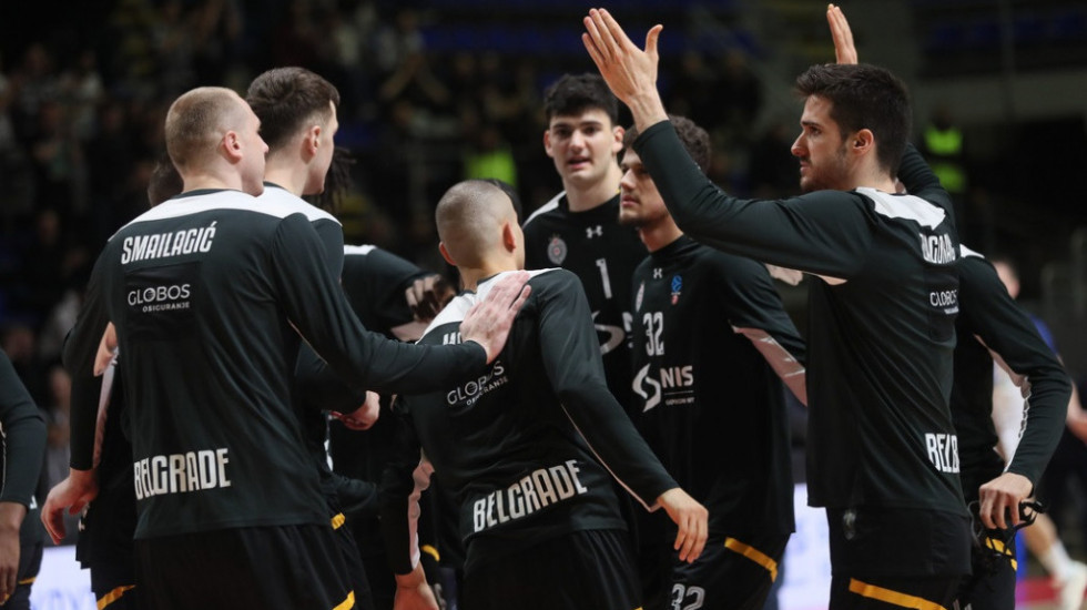 Satnica 1/8 finala Evrokupa: Partizan u sredu protiv Burse