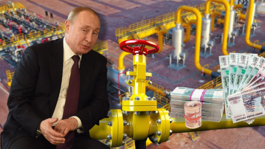 Putin potpisao ukaz: Od sutra plaćanje gasa u rubljama, "neprijateljske zemlje" moraće da otvore račune u ruskim bankama