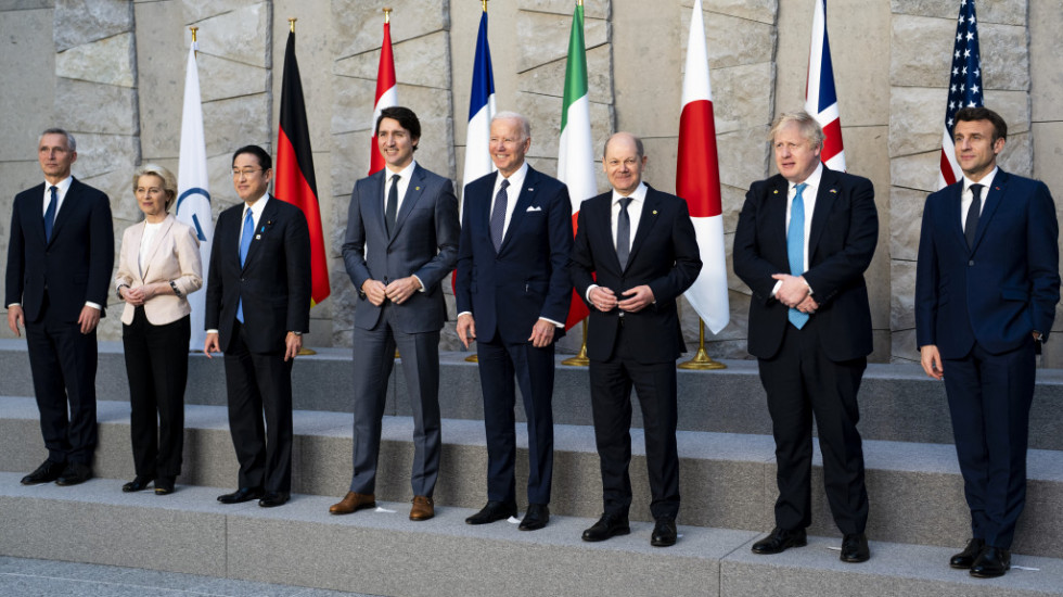 Zemlje članice G7 pozvale Kinu da ne pomaže Rusiji: Nećemo priznati granice promenjene silom