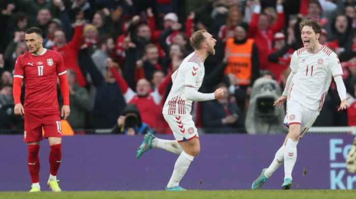 Težak poraz Srbije u prijateljskoj utakmici, Danska pobedila 3:0 u Kopenhagenu