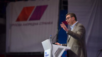 Vučić na predizbornom skupu u Nišu: U junu početak izgradnje brze pruge