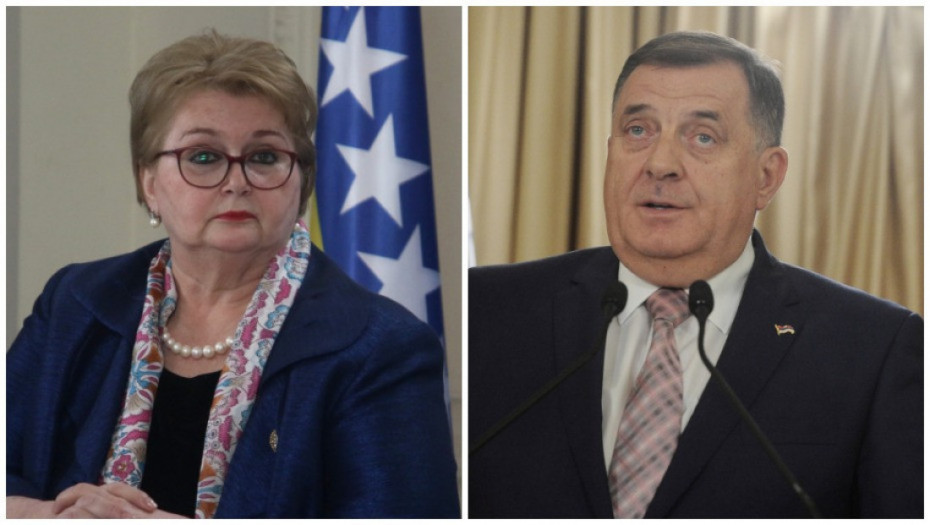 Dodik napustio sednicu Predsedništva BiH zbog Bisere Turković: Poštujem odluke Narodne skupštine RS