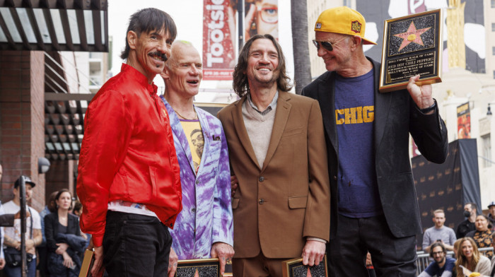 Bend "Red Hot Chili Peppers" dobio zvezdu na Stazi slavnih u Holivudu