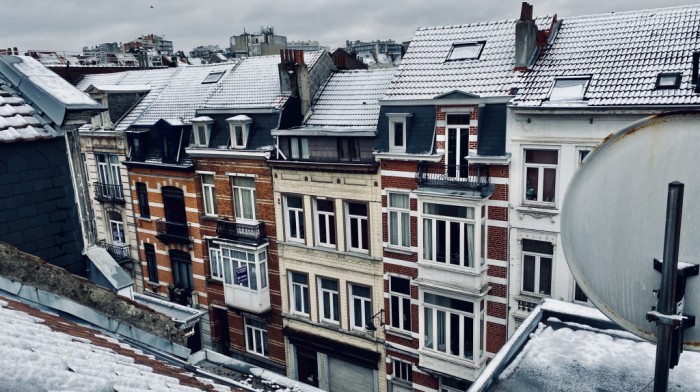 U Briselu pao sneg, temperature oko nule i narednih par dana