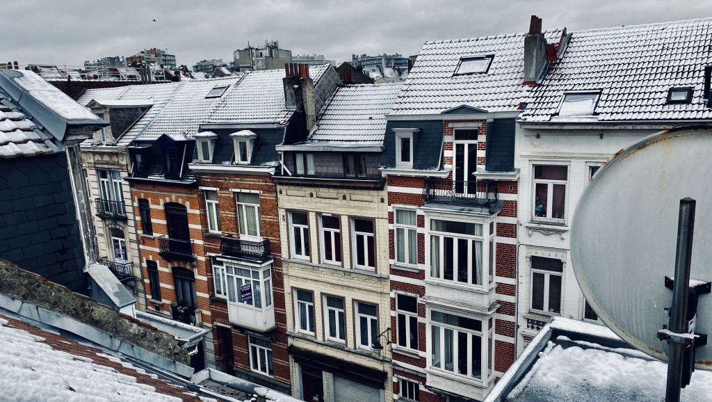 U Briselu pao sneg, temperature oko nule i narednih par dana