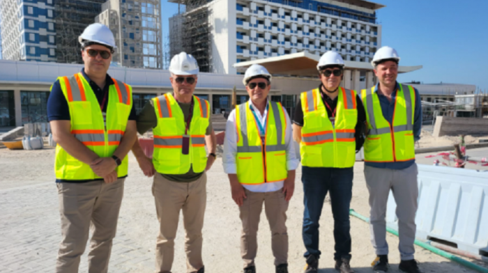 Delegacija FS Srbije obišla bazu u Kataru: Hotel "Rixos Gulf" u završnoj fazi izgradnje
