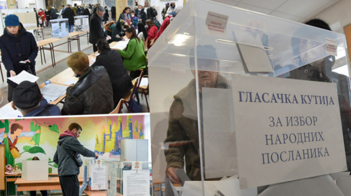 IZBORI U SRBIJI 2022 CeSID: Do 19 časova glasalo 54,6 odsto građana