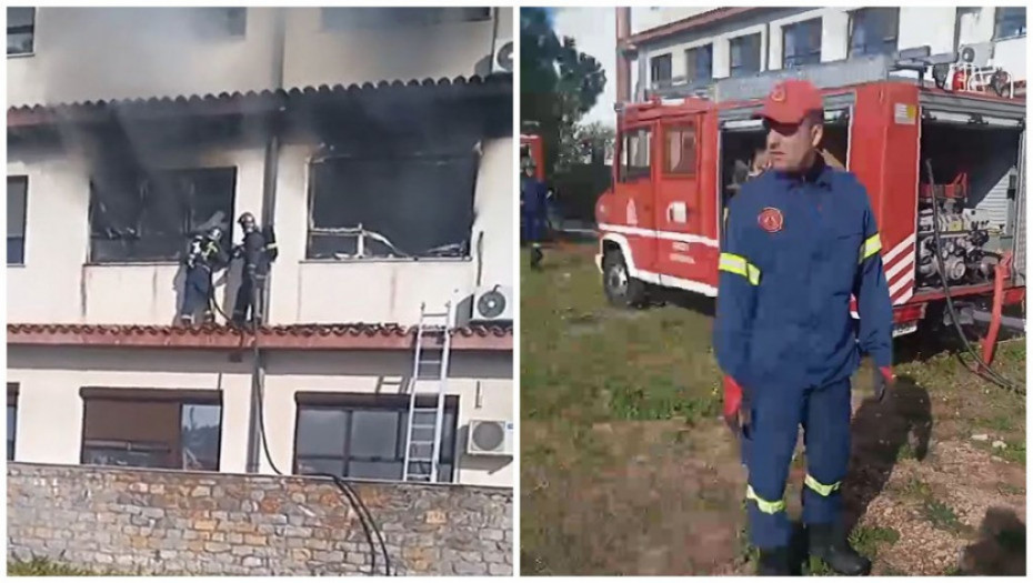 Veliki požar u kovid bolnici u Solunu - pretpostavlja se da ga je podmetnuo pacijent, jedna osoba poginula