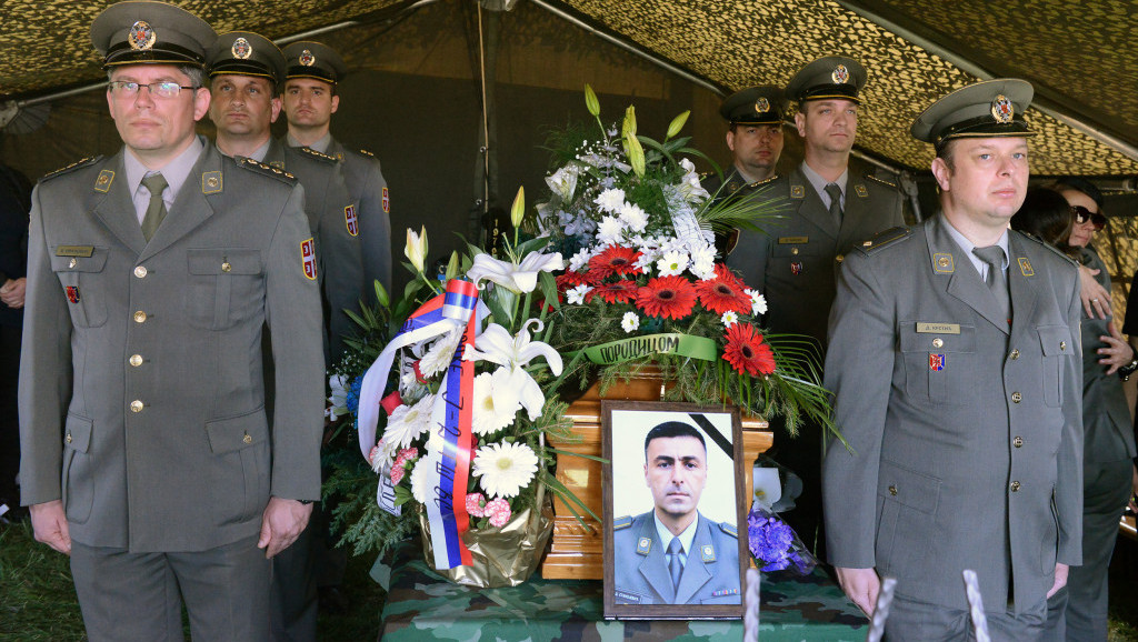 Sahranjen potpukovnik Vojske Srbije Dejan Stanojević koji je poginuo u misiji UN