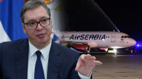 "Pored aviona Er Srbije bio vojni lovac": Vučić o incidentu na letu ka Rusiji
