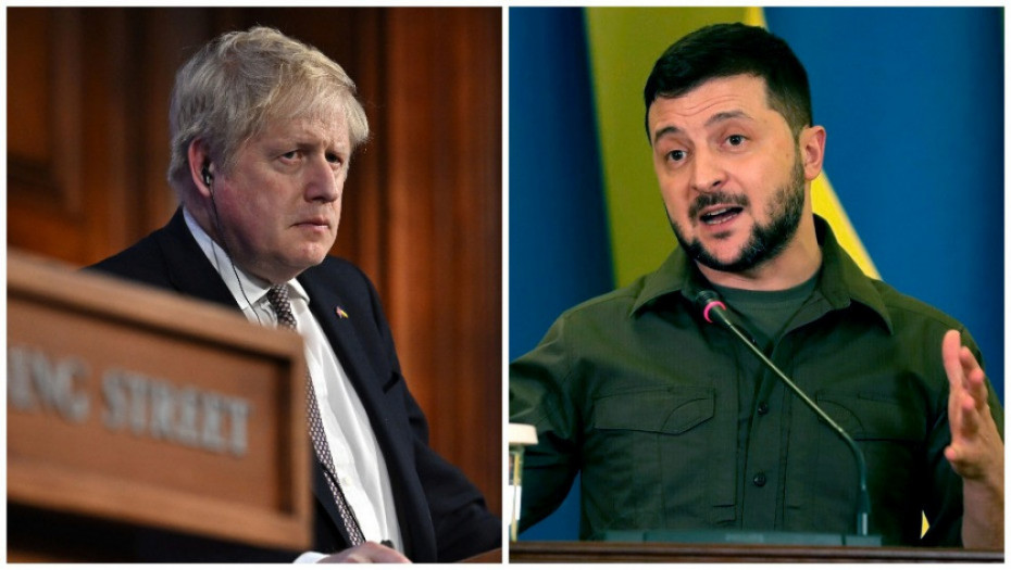 Sastanak u Kijevu: Zelenski i Džonson razgovarali o finansijskoj i vojnoj pomoći za Ukrajinu