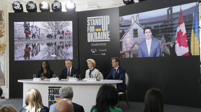 Donatroskom konferencijom u Varšavi završena kampanja "Ustani za Ukrajinu", prikupljeno 9,1 milijardi evra