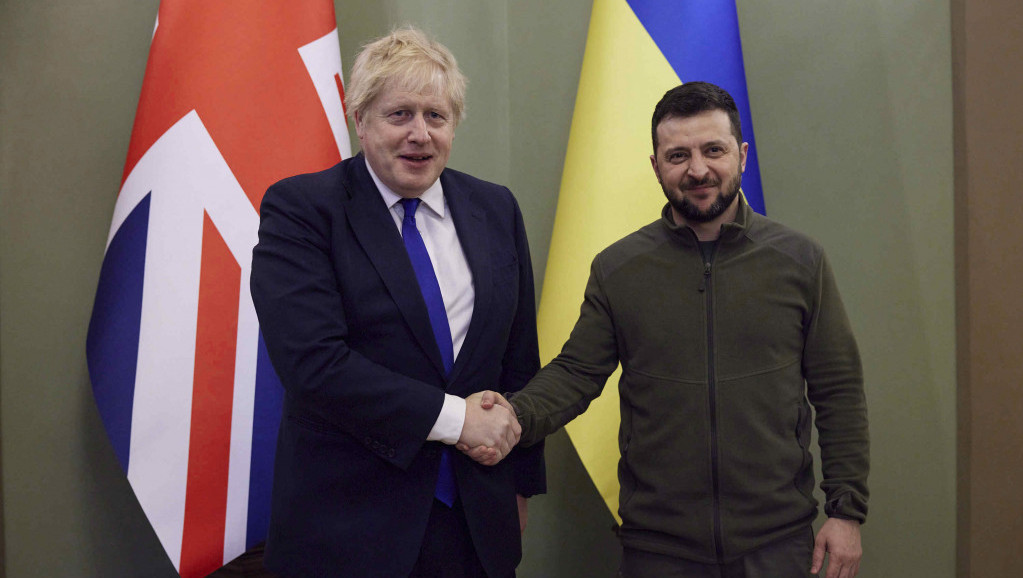 Džonson: Podrška Ukrajini ostaje, bez obzira ko bude novi premijer Velike Britanije