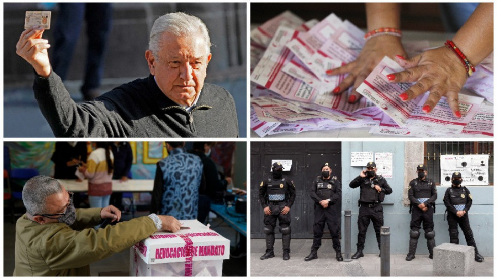 Referendum o opozivu predsednika Meksika: Izlaznost ispod 20 odsto i troškovi od 80 miliona dolara