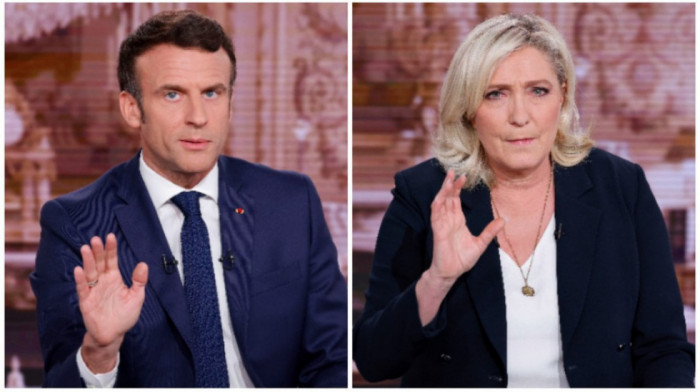 Ofanzivan nastup Makrona i pokušaj "proboja" Le Pen: Ključni momenti predsedničke debate u Francuskoj