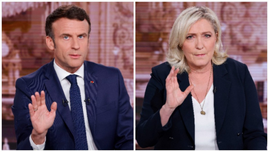 Ofanzivan nastup Makrona i pokušaj "proboja" Le Pen: Ključni momenti predsedničke debate u Francuskoj